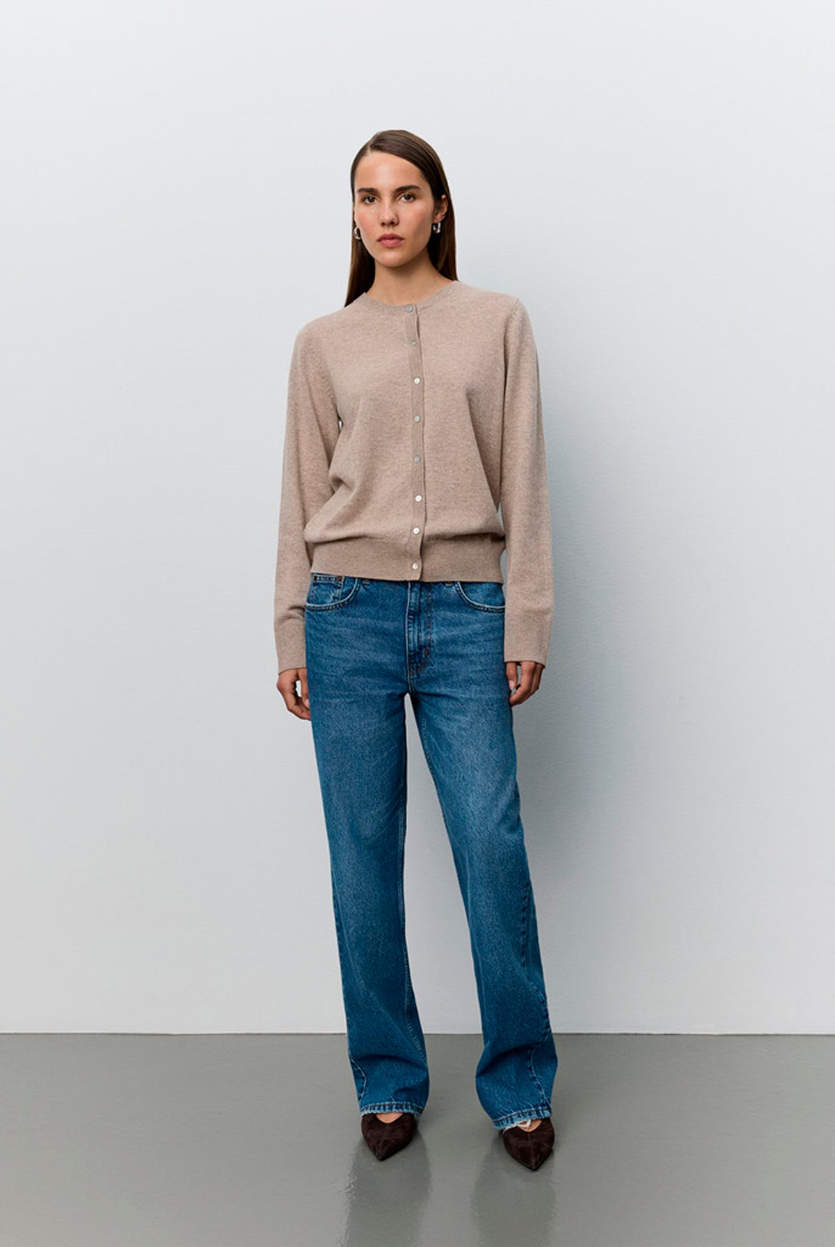 RIOSW MID WAIST JEANS 5055 Denim blue - SNOS720