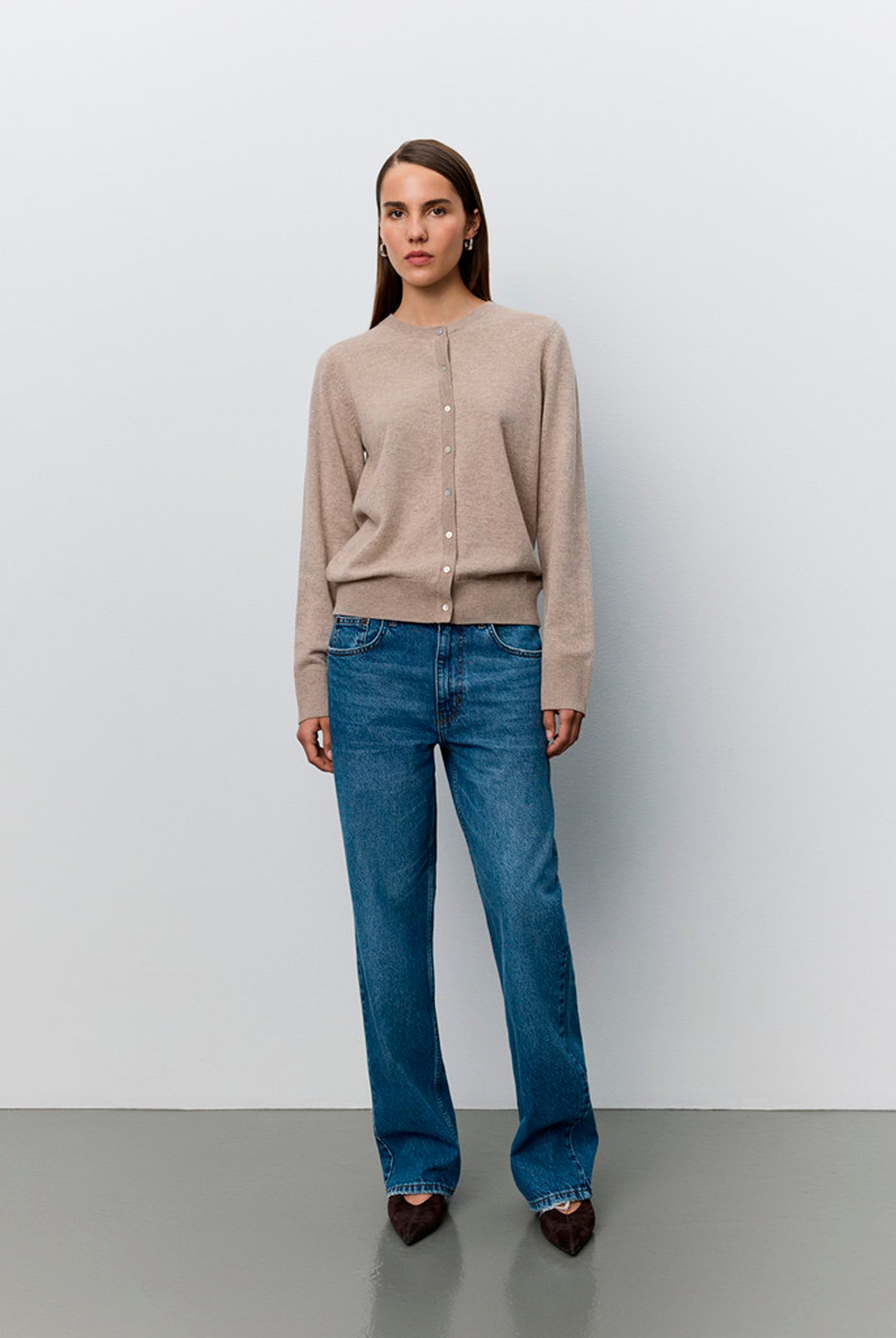 RIOSW MID WAIST JEANS 5055 Denim blue - SNOS720