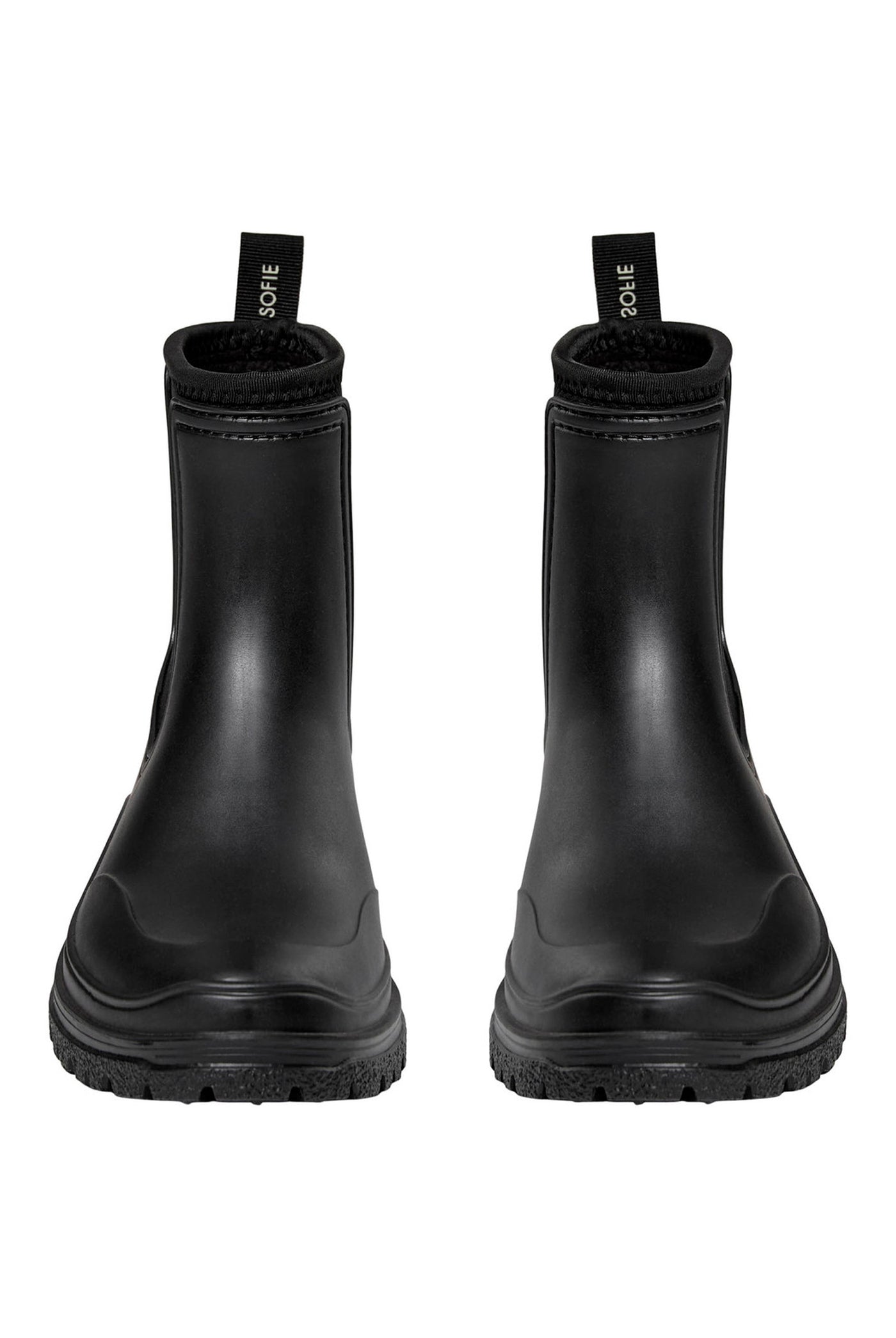 Jodiesw Rubber Boot W. Lining Black - T488