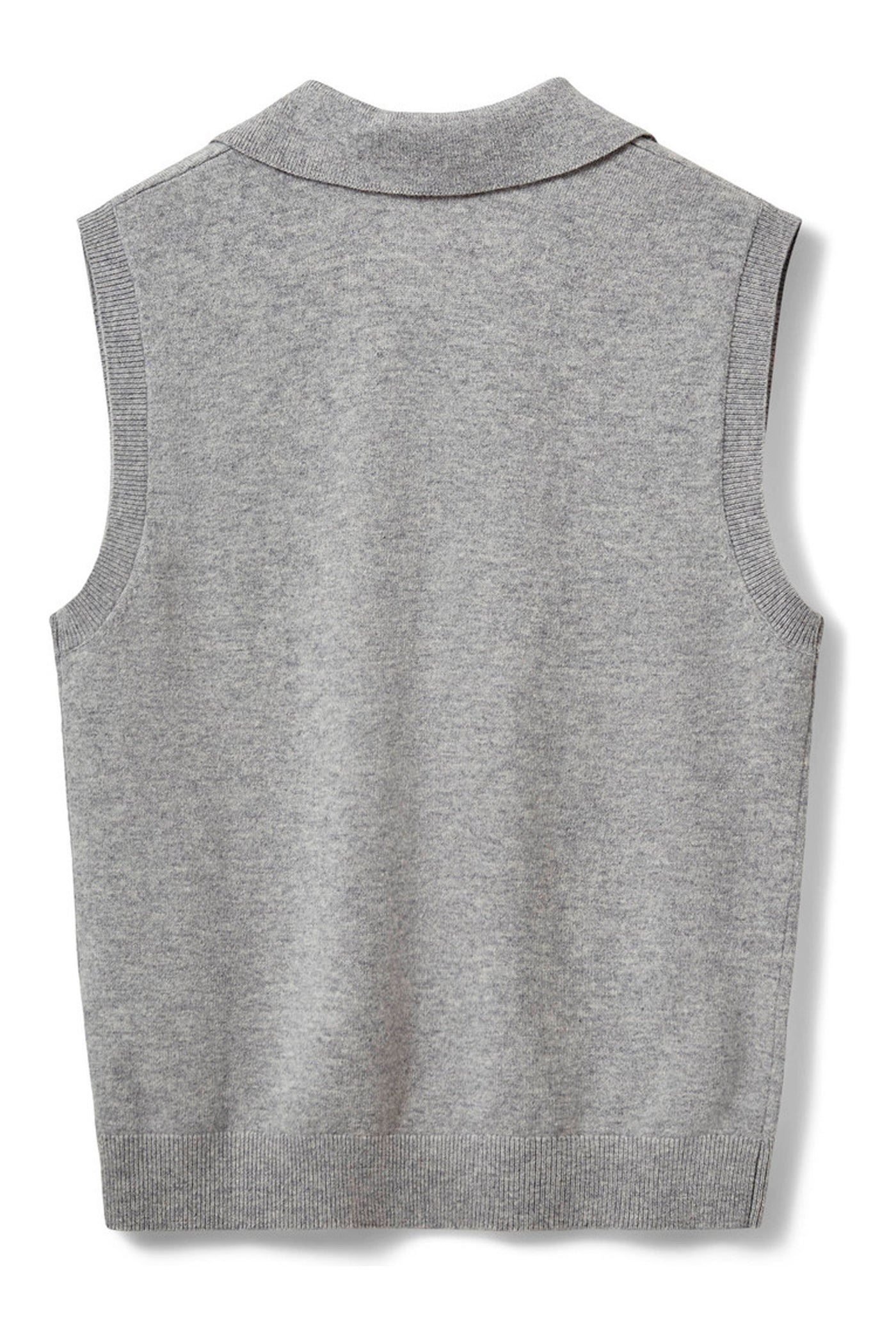 APPLESW VEST 8010 Grey melange - SNOS736