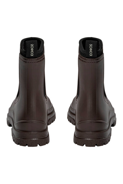 Jodiesw Rubber Boot W. Lining Intense Brown - T488 Thumbnail