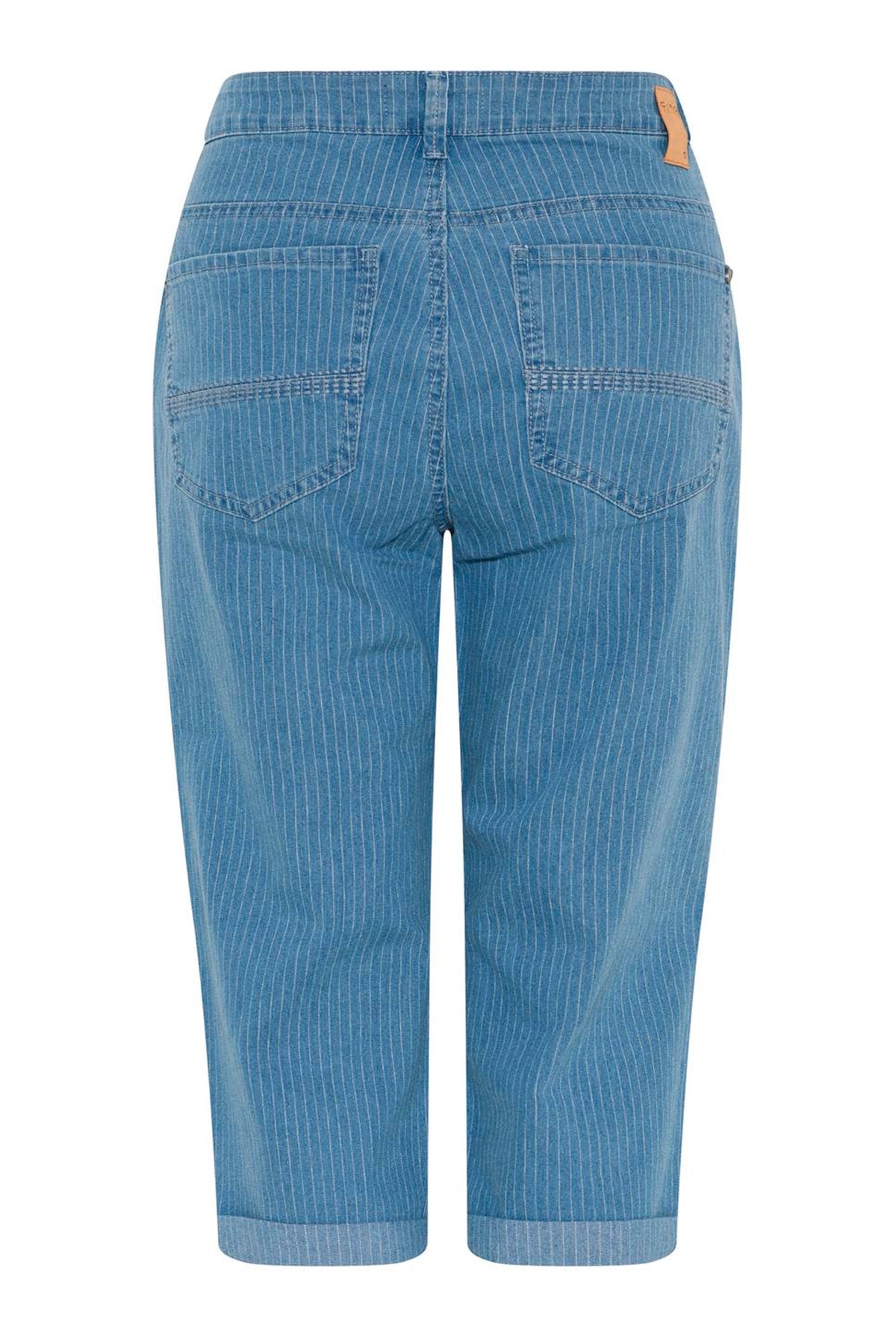 Suzanne Capri DENIM STRIPE 6349-Stripe - 6633/697