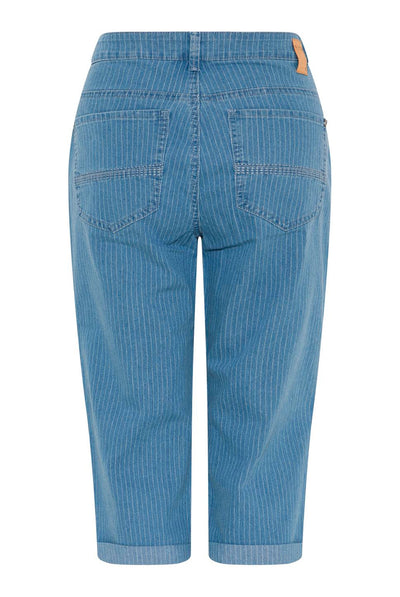 Suzanne Capri DENIM STRIPE 6349-Stripe - 6633/697 Thumbnail