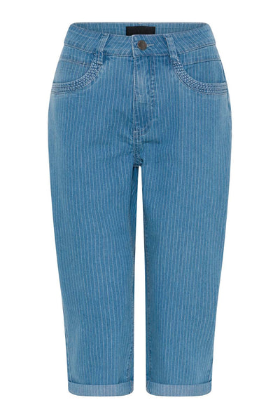 Suzanne Capri DENIM STRIPE 6349-Stripe - 6633/697 Thumbnail
