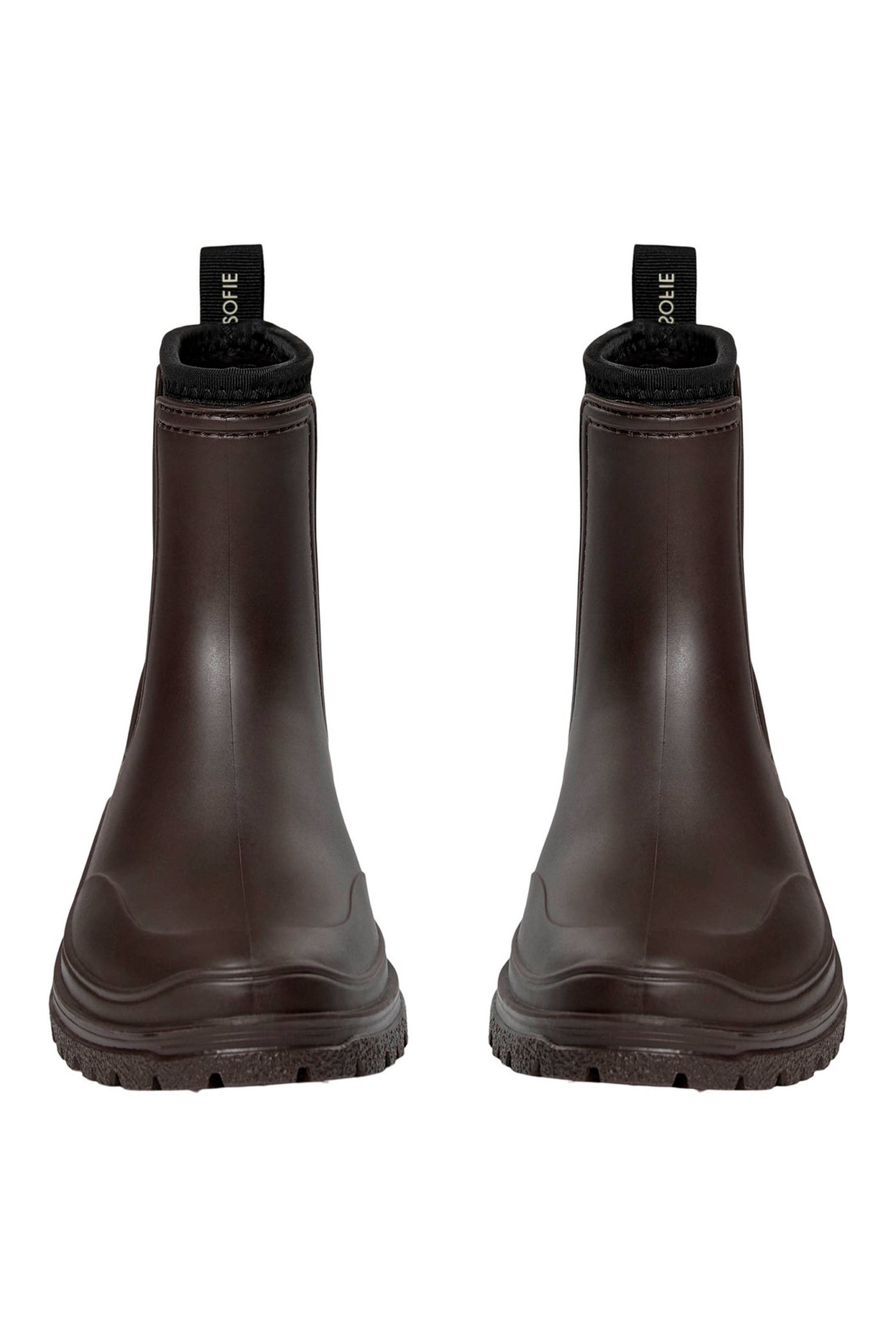 Jodiesw Rubber Boot W. Lining Intense Brown - T488