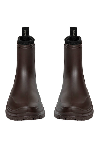 Jodiesw Rubber Boot W. Lining Intense Brown - T488 Thumbnail