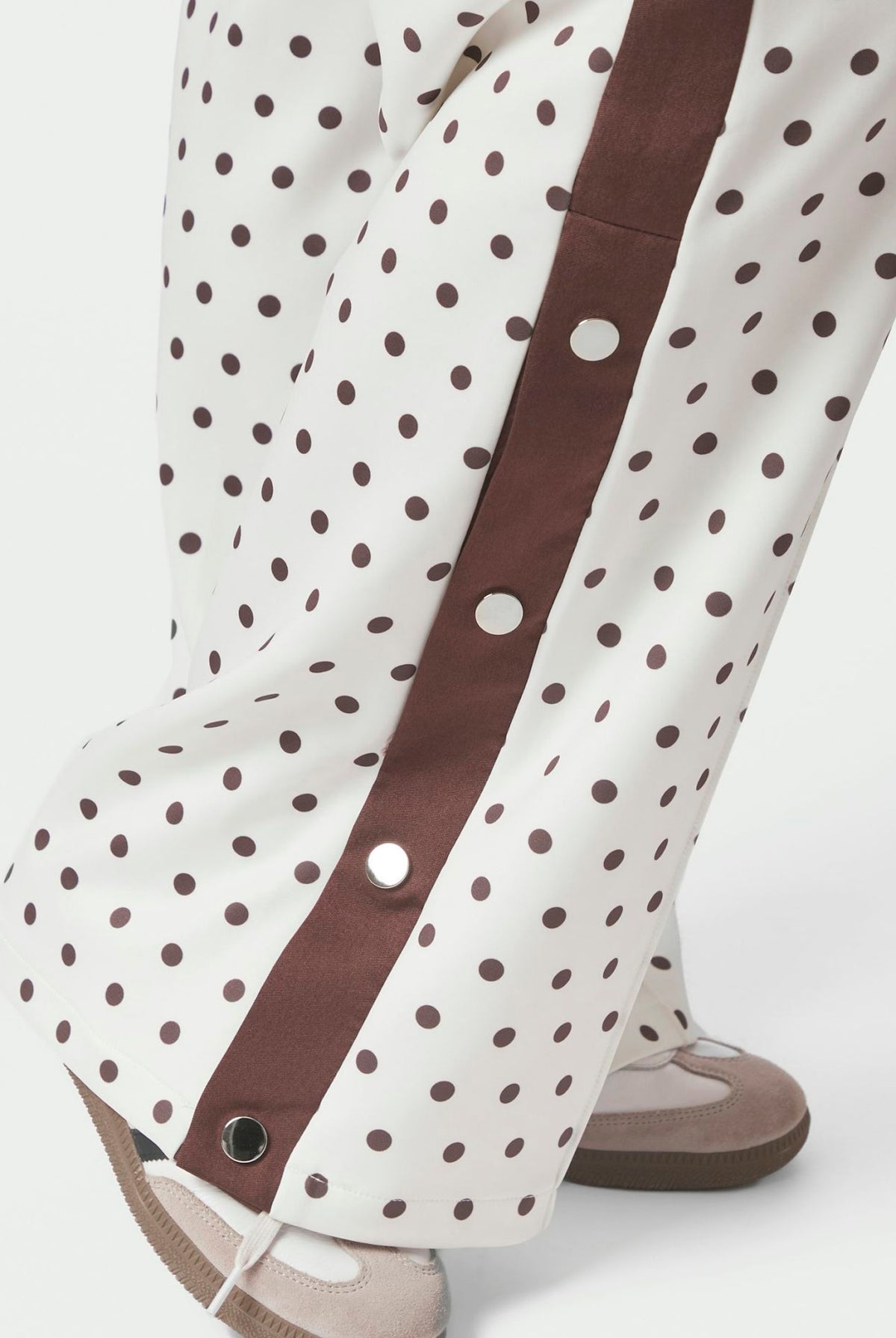 Meggie Dot Track Suit Pants OFF WHITE - 170251