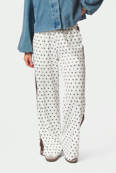 Meggie Dot Track Suit Pants OFF WHITE - 170251 Thumbnail