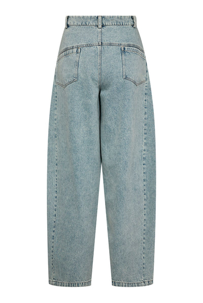 JacksonCC Barrel Jeans 45007-Bleach Denim - 500801 Thumbnail