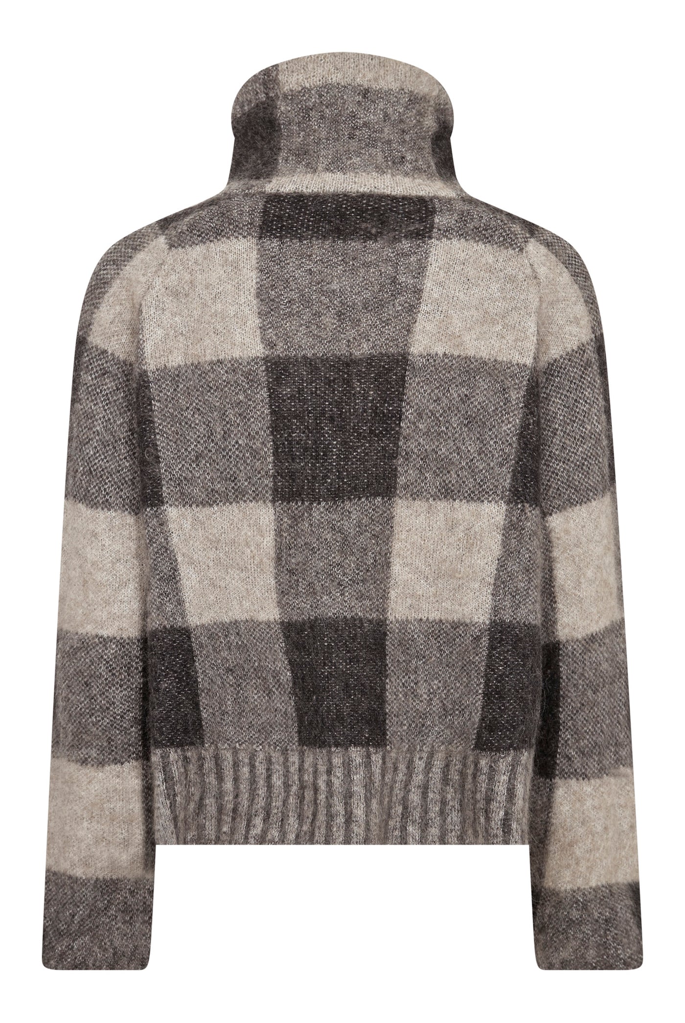 MMMaija Check Knit Black - 182950