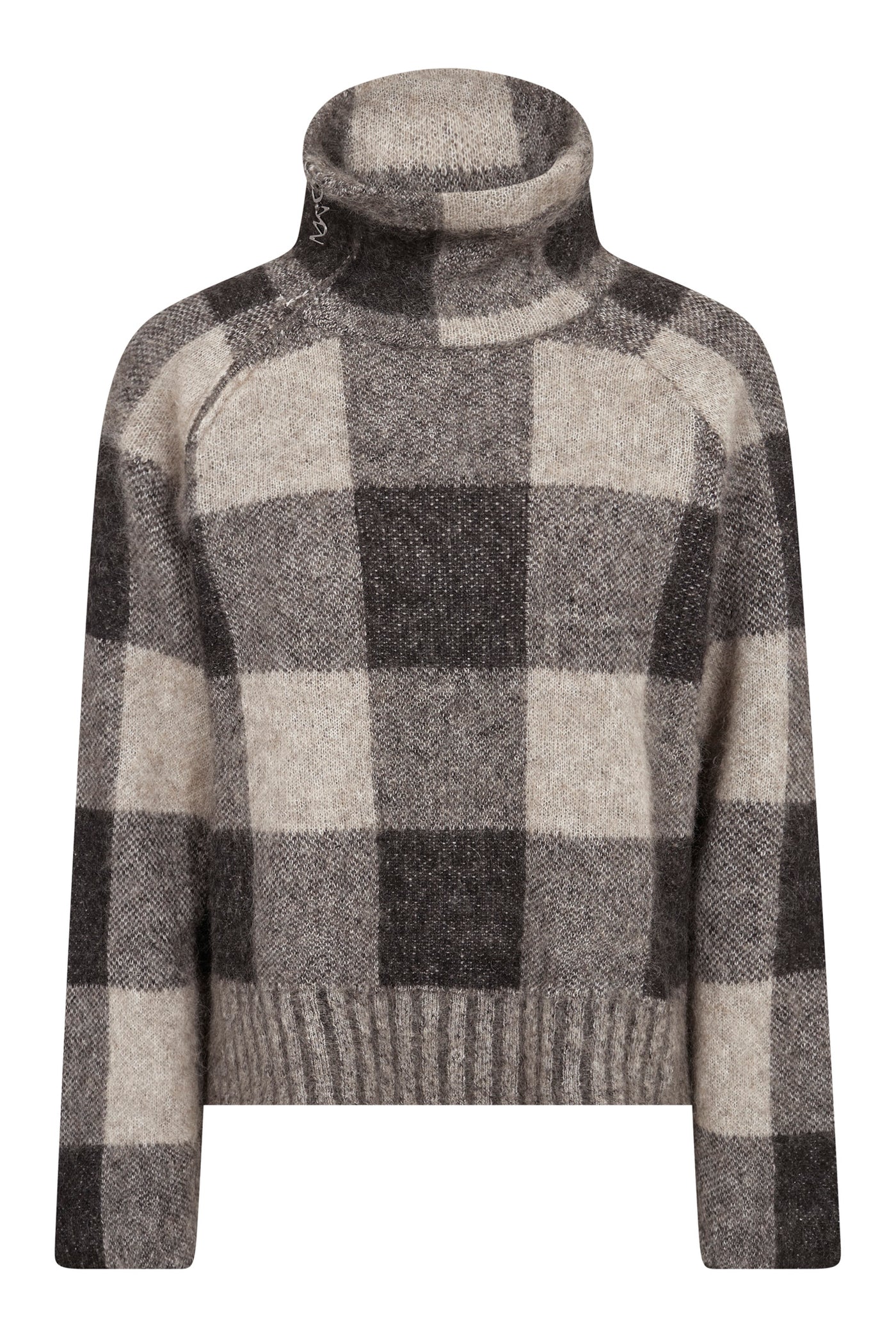 MMMaija Check Knit Black - 182950