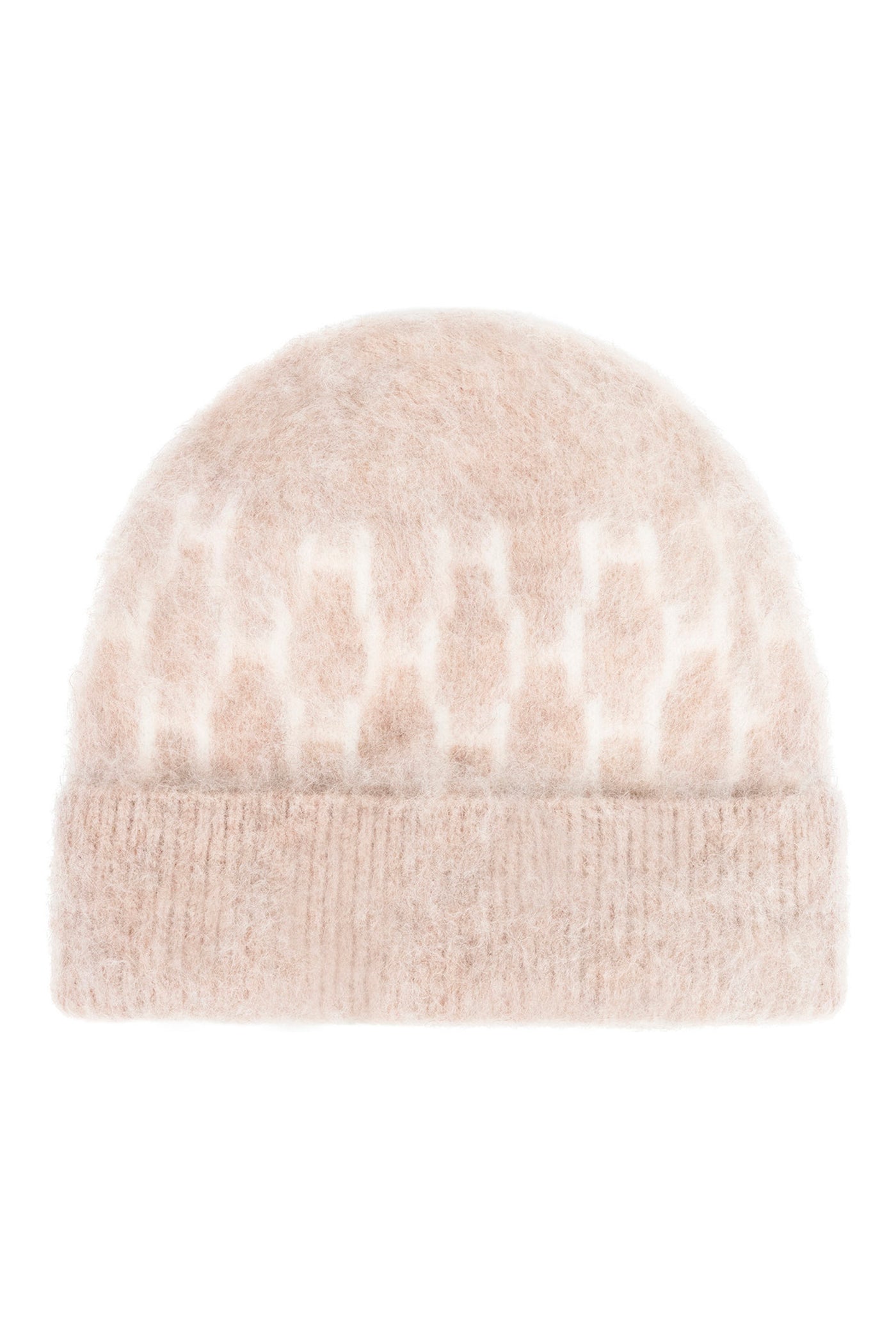 Gera Beanie 6513 Light Brown Melange - 2630340870
