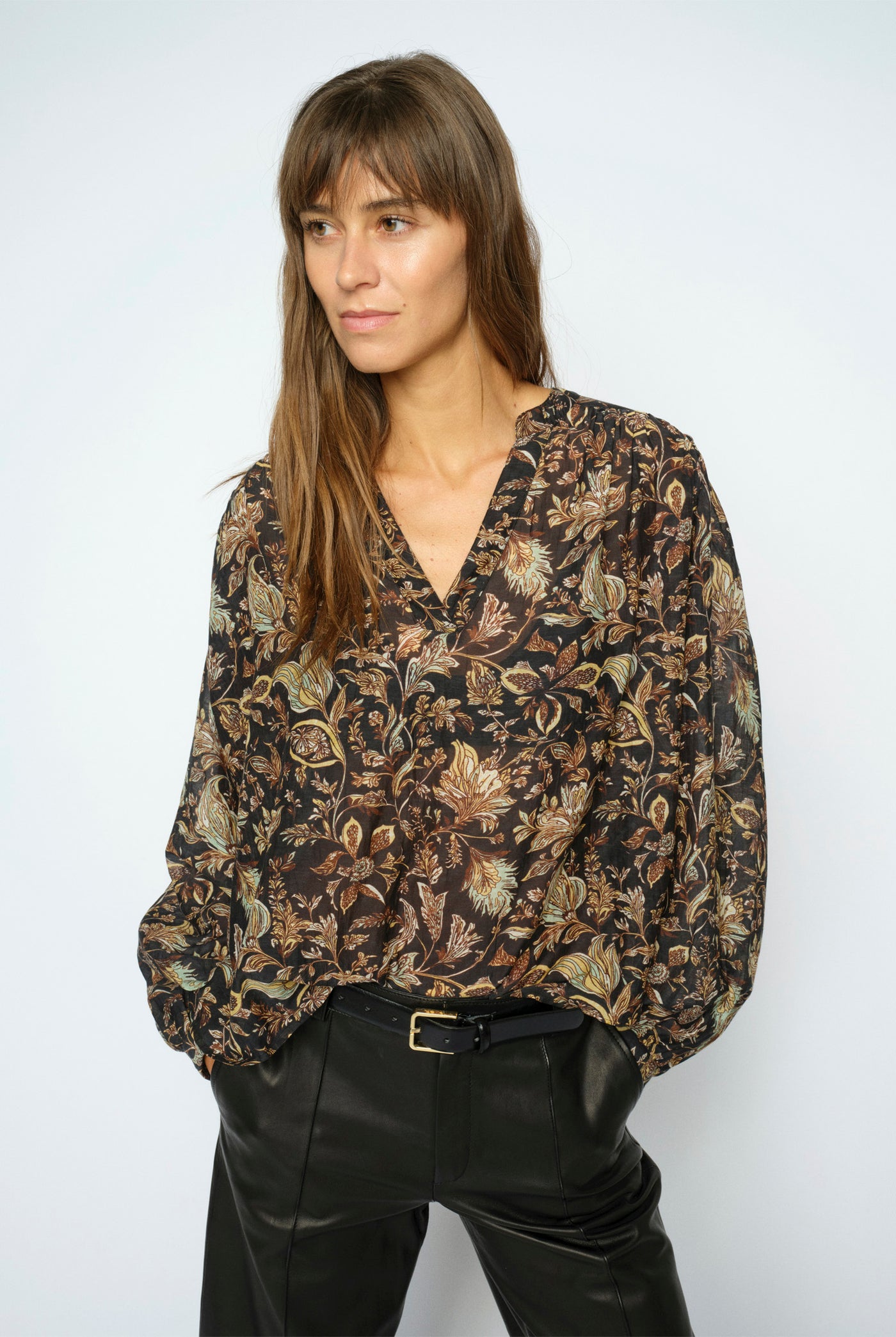 MMTenca Fleura Blouse Rosin - 181980
