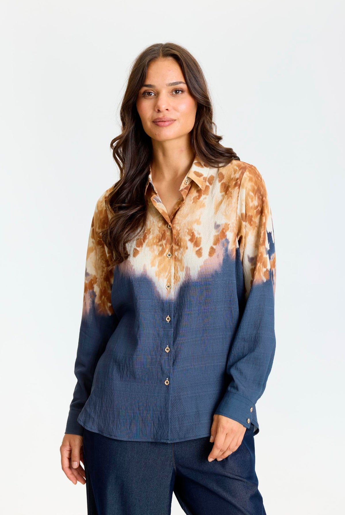 Edith shirt Flint Gray - 17318