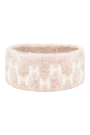 Gera Headband 6513 Light Brown Melange - 2630340871