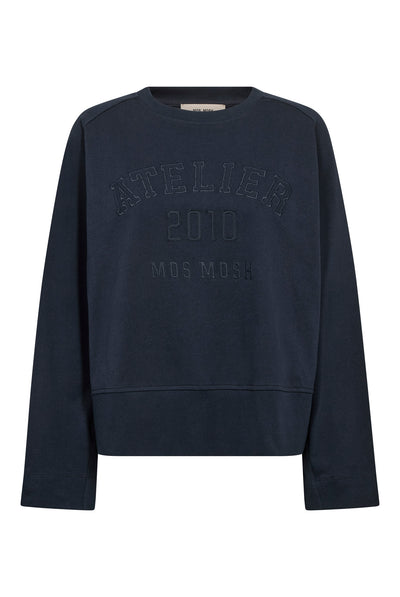 MMGali O-LS Tee Salute Navy - 180680 Thumbnail