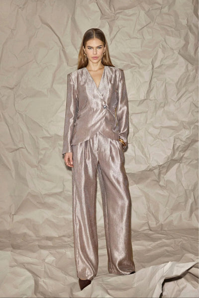 RingoCC PLeat LL Pant 320-Bisquit - 41220 Thumbnail