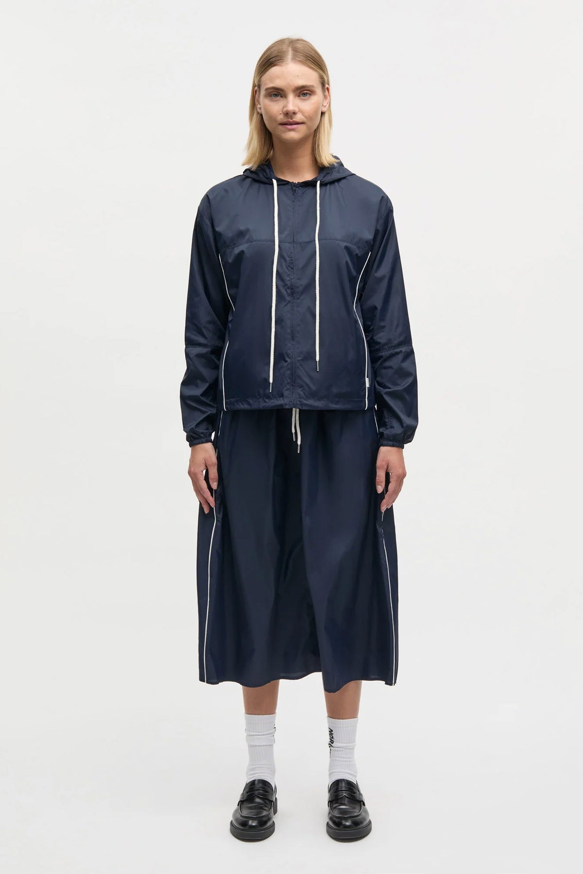 Ripstop Nylon Caro Skirt Sky Captain - 205555