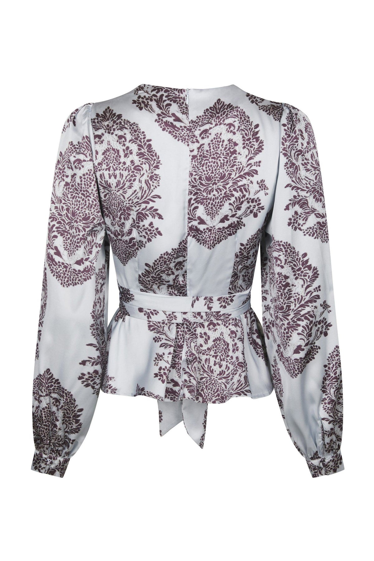 Rista Deco Drop Blouse Light Blue - 169965