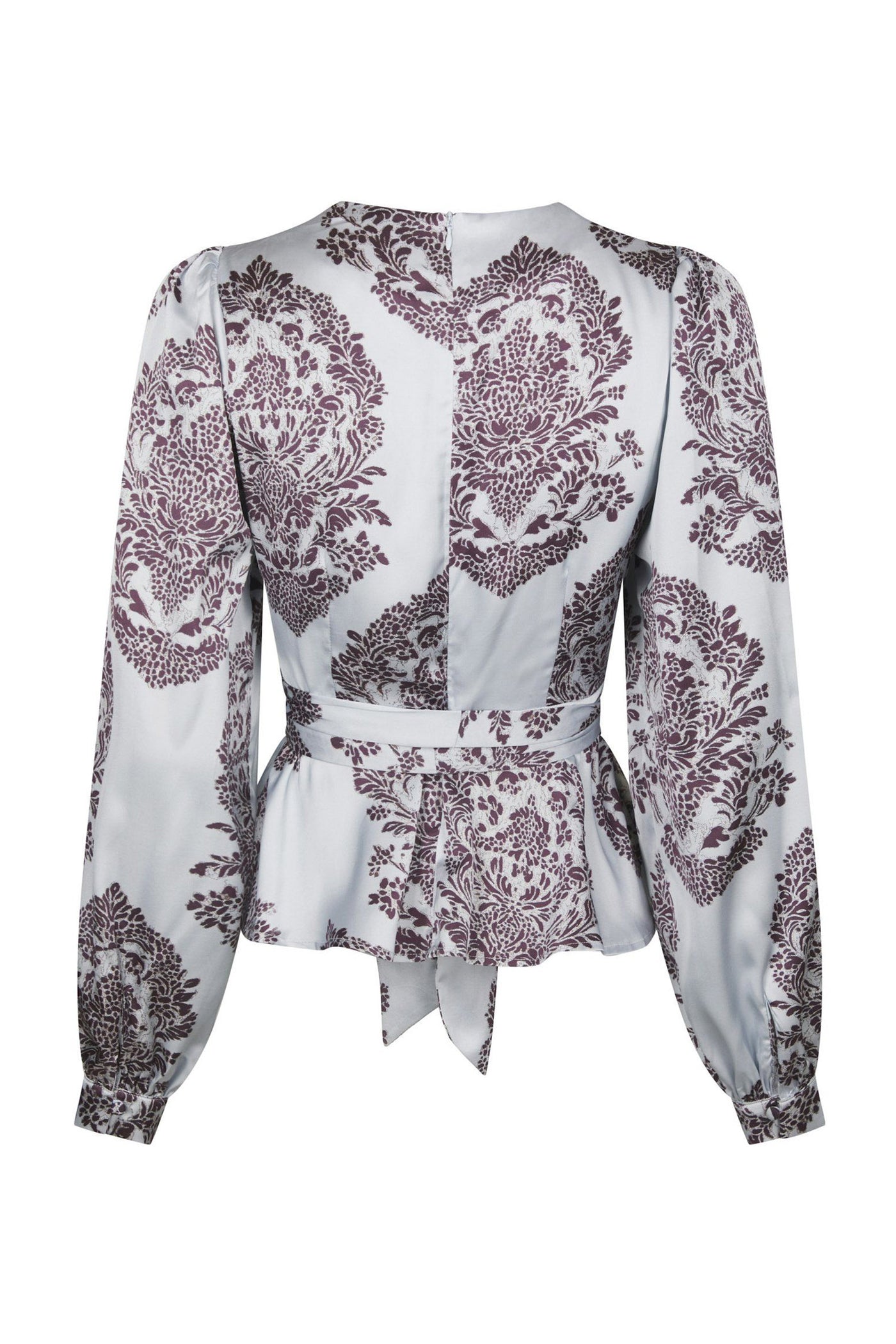 Rista Deco Drop Blouse Light Blue - 169965