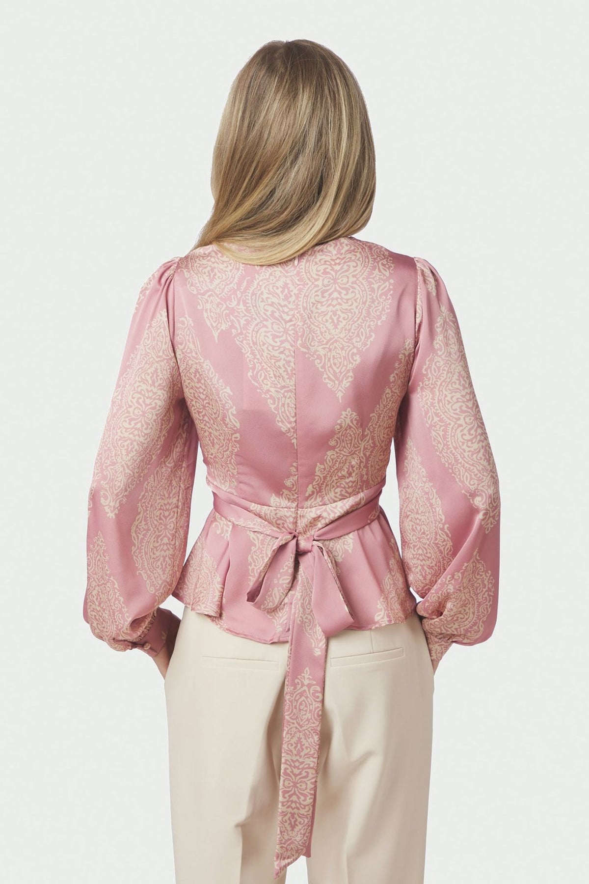 Rista Paisley Drop Blouse Evening Rose - 166208