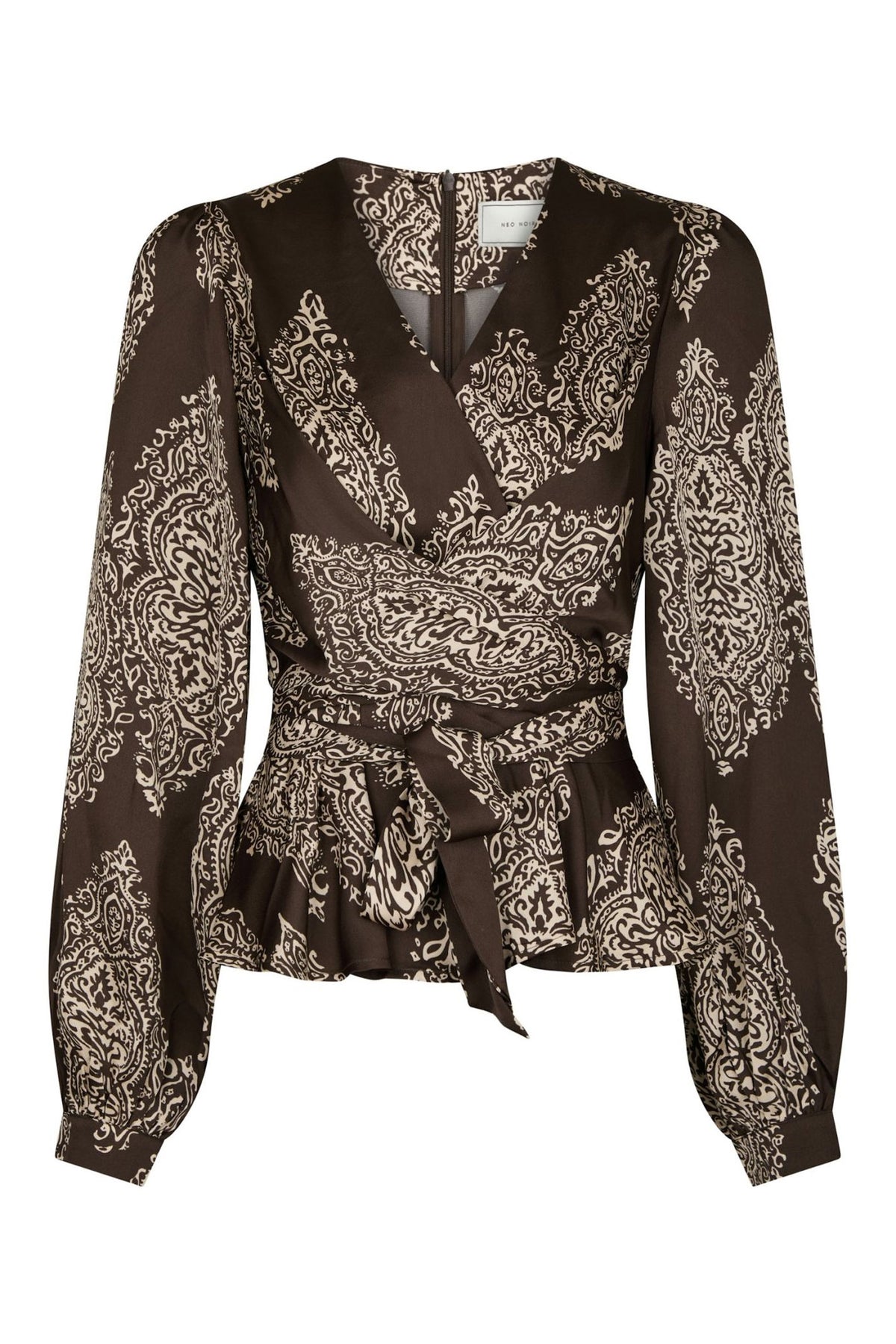 Rista Paisley Drop Dark brown - 166208