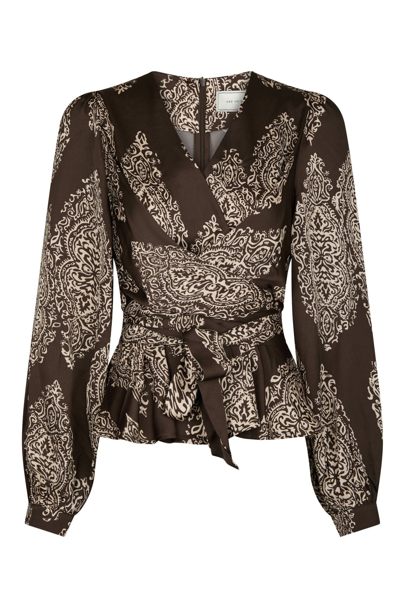 Rista Paisley Drop Dark brown - 166208