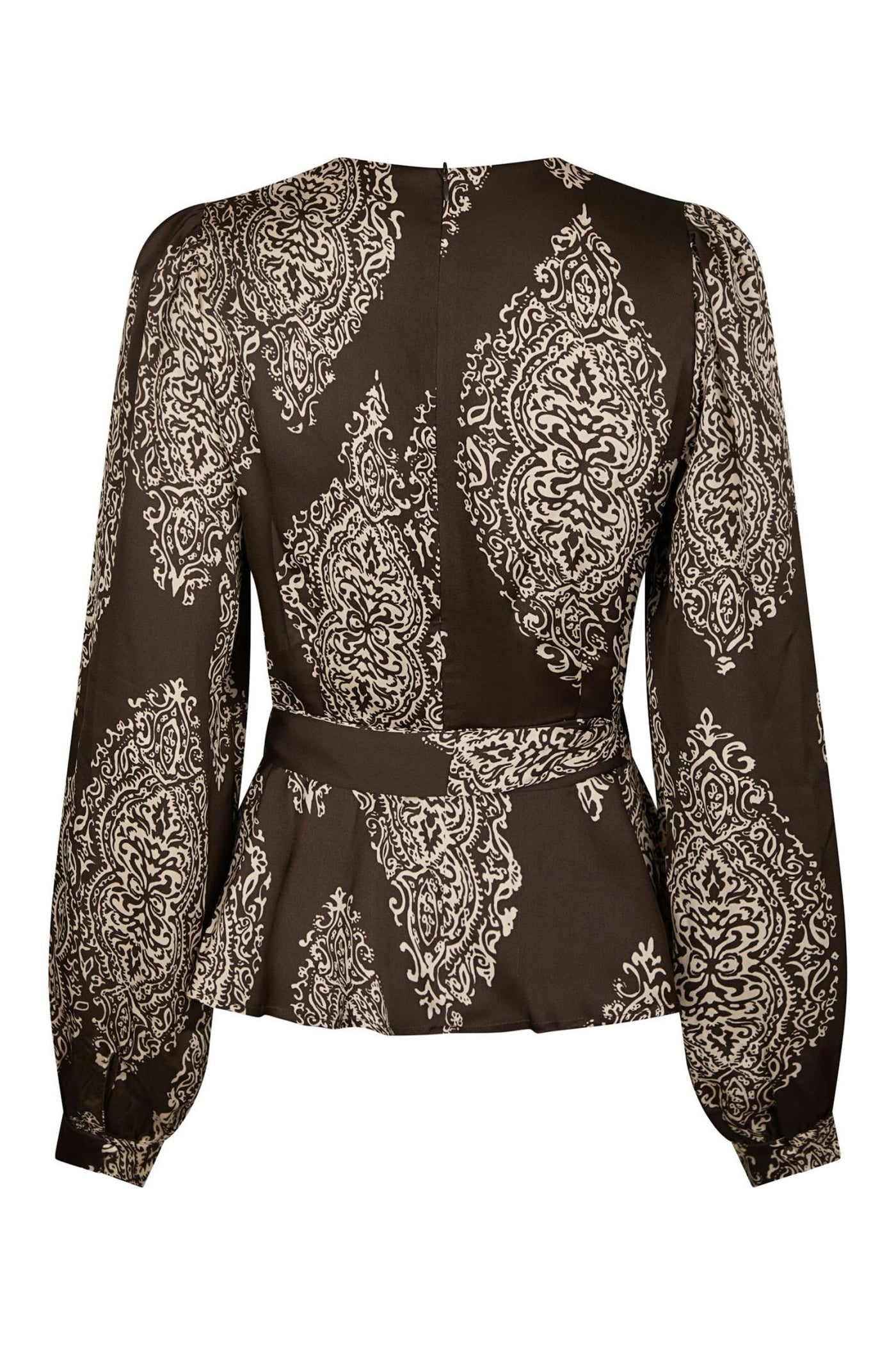 Rista Paisley Drop Dark brown - 166208