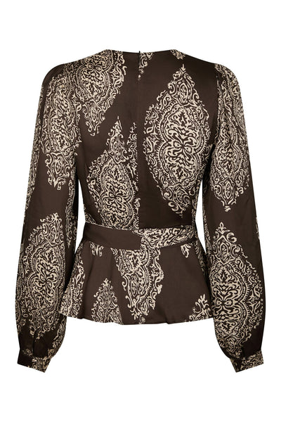 Rista Paisley Drop Dark brown - 166208 Thumbnail