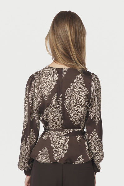 Rista Paisley Drop Dark brown - 166208 Thumbnail