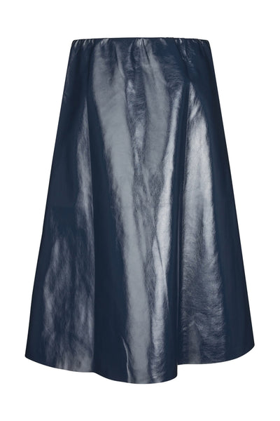 Ro Midi Skirt 23 Dark Blue - 25587-2022 Thumbnail