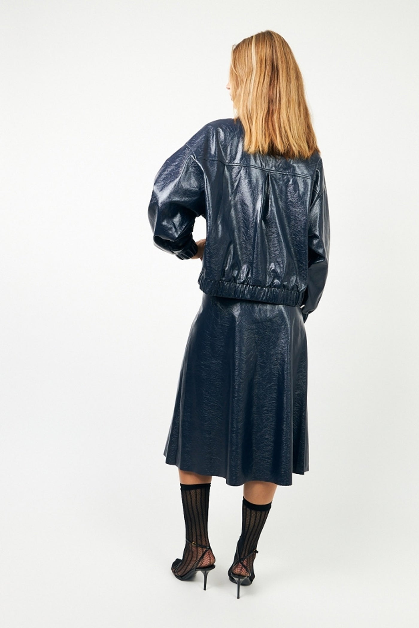 Ro Midi Skirt 23 Dark Blue - 25587-2022