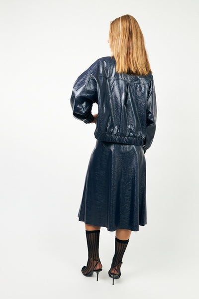 Ro Midi Skirt 23 Dark Blue - 25587-2022 Thumbnail