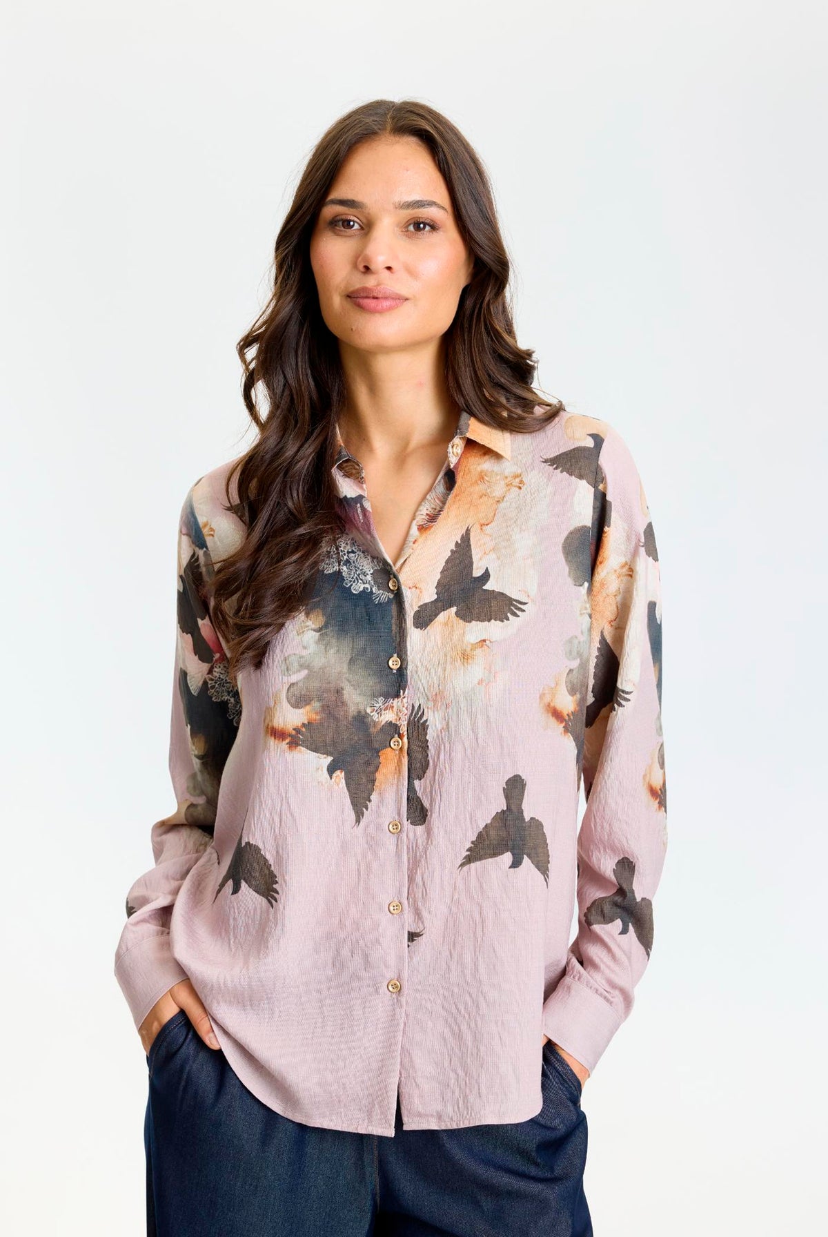 Scarlett shirt Rose - 17307