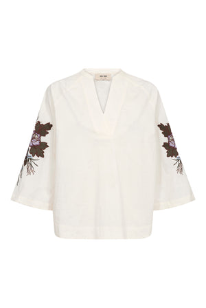MMAleysa Popli Blouse ECRU - 181100