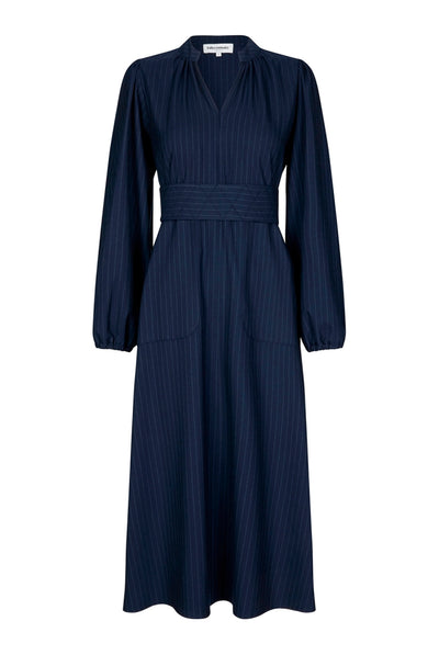 ParisLL Midi Dress LS 27 Dark Navy - 90072-3014 Thumbnail