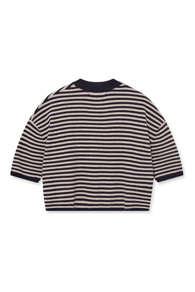 MMHPoetic Stripe Knit Baritone Blue - 800298 Thumbnail