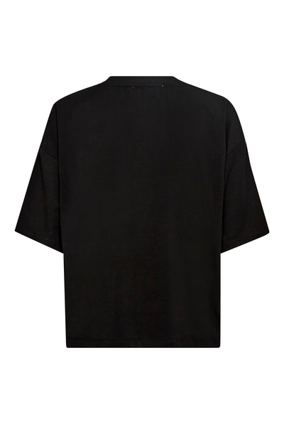 IvaraCC Flower Tee 65001-Black - 500451 Thumbnail