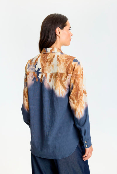 Edith shirt BLUE FLINT - 17318 Thumbnail