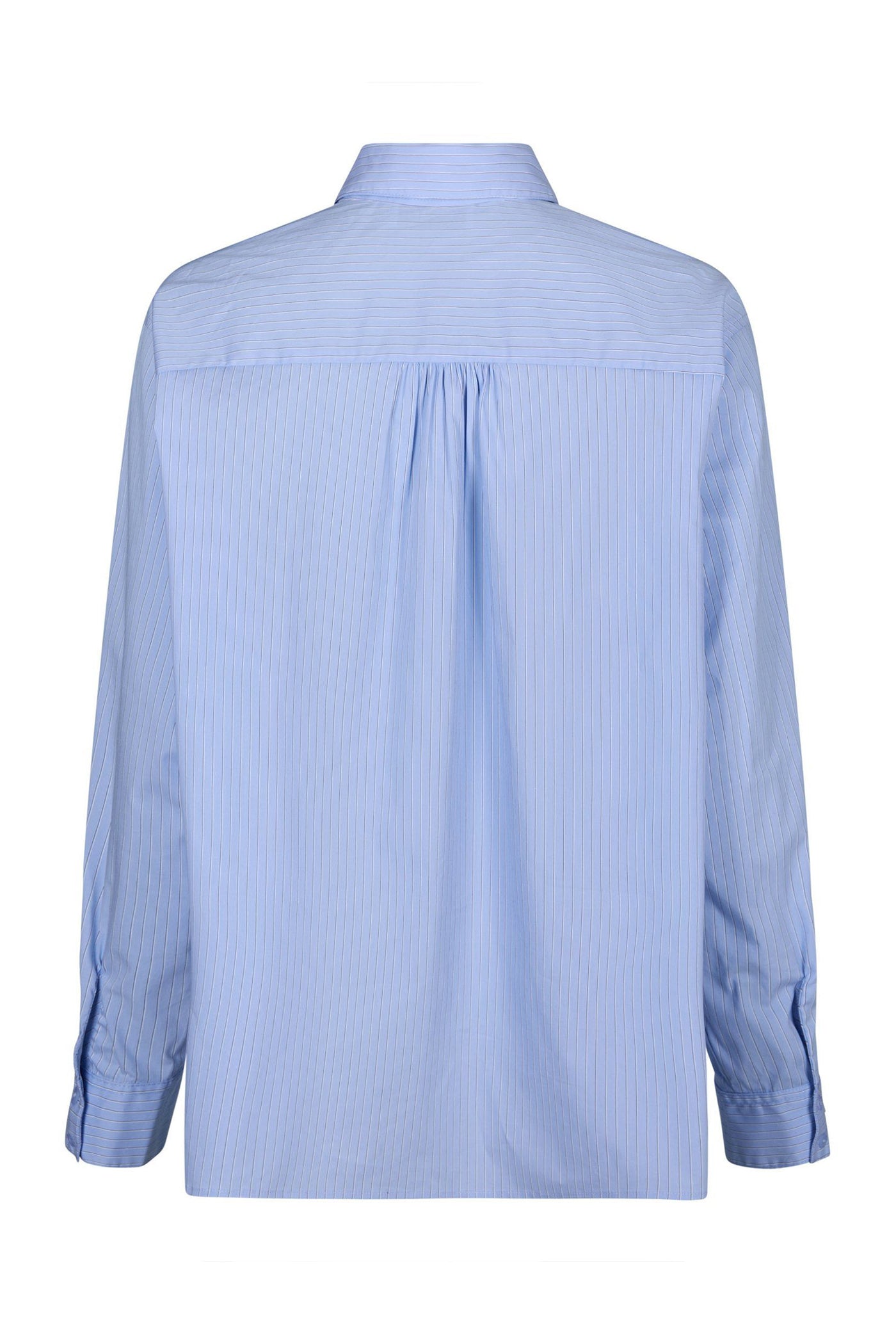 Rochelle Scarf Fine Stripe Shi Light Blue - 170095