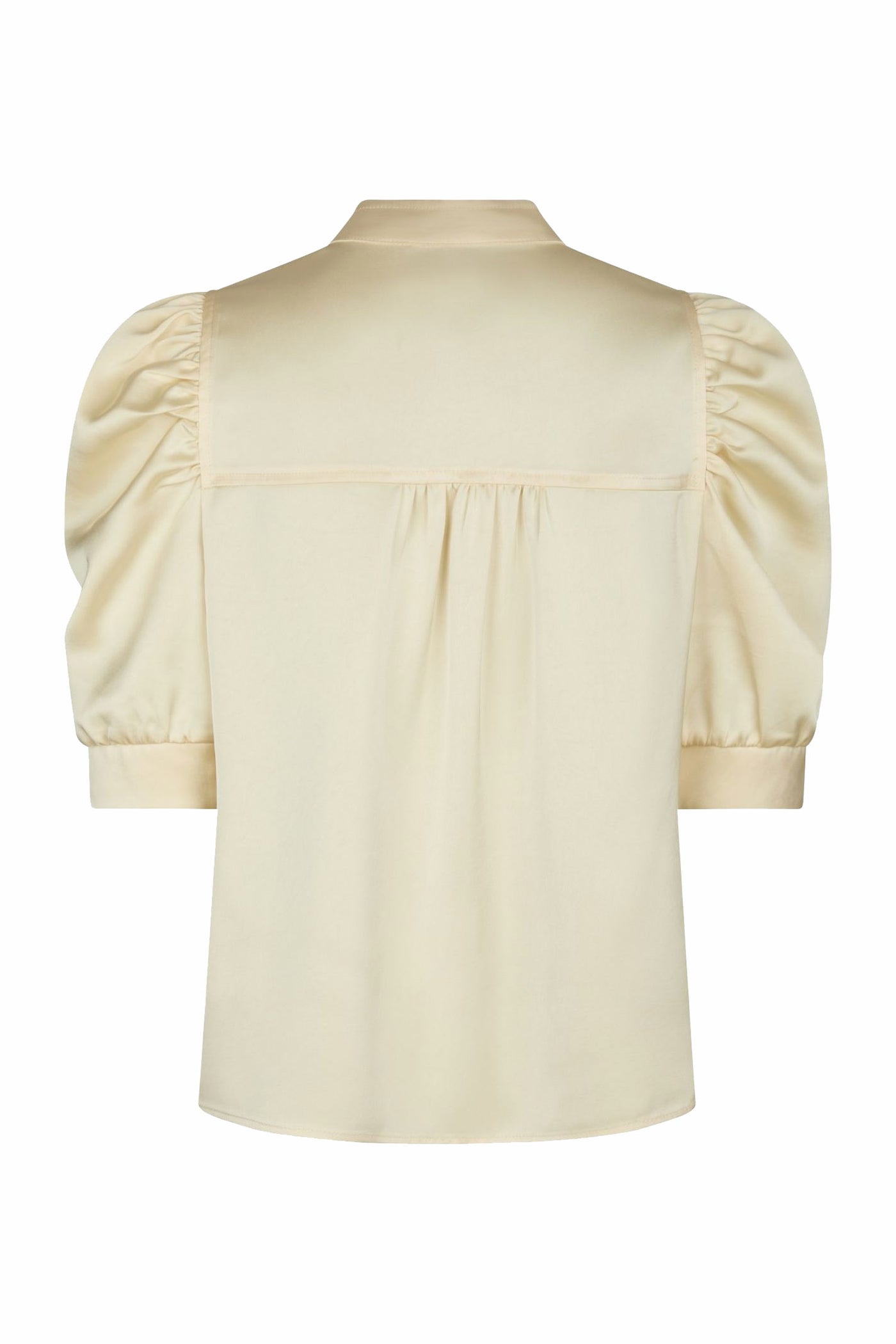 Roella Heavy Sateen Blouse Light yellow - 162590