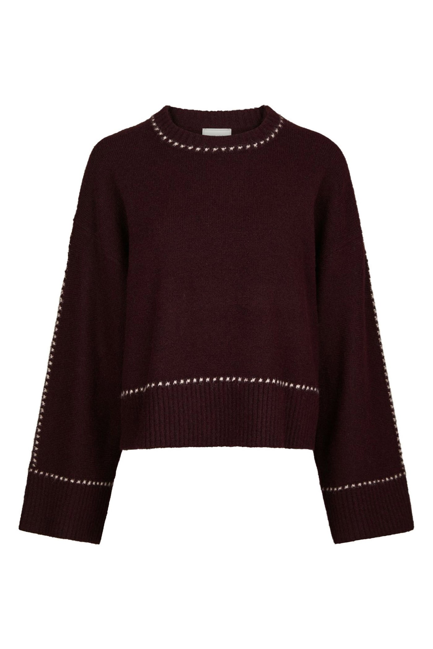 Roeme Knit Stitch Wine - 164818