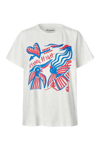 RomaLL Flying High Tee SS 01 White - 26268-1026 Thumbnail