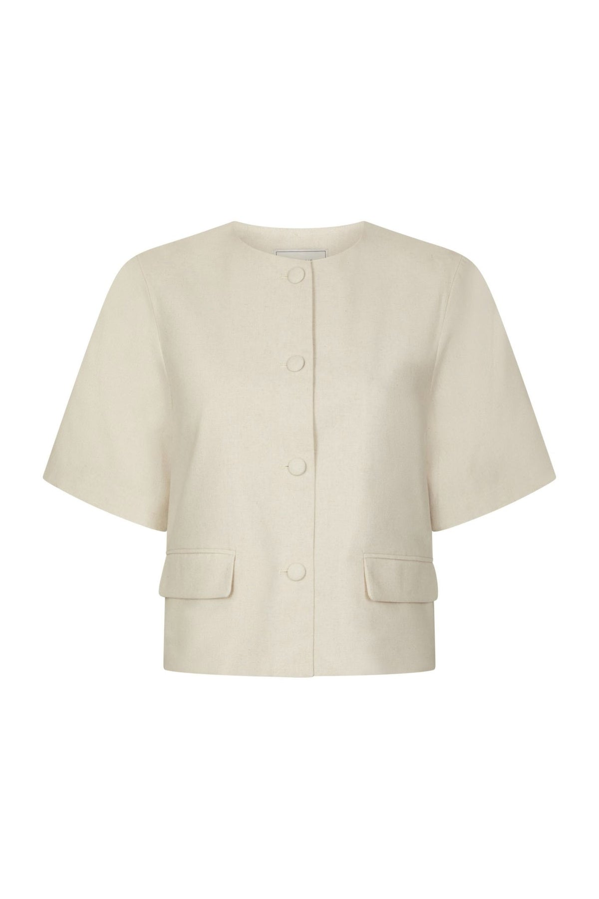 Rory Linen Blouse Creme - 169243