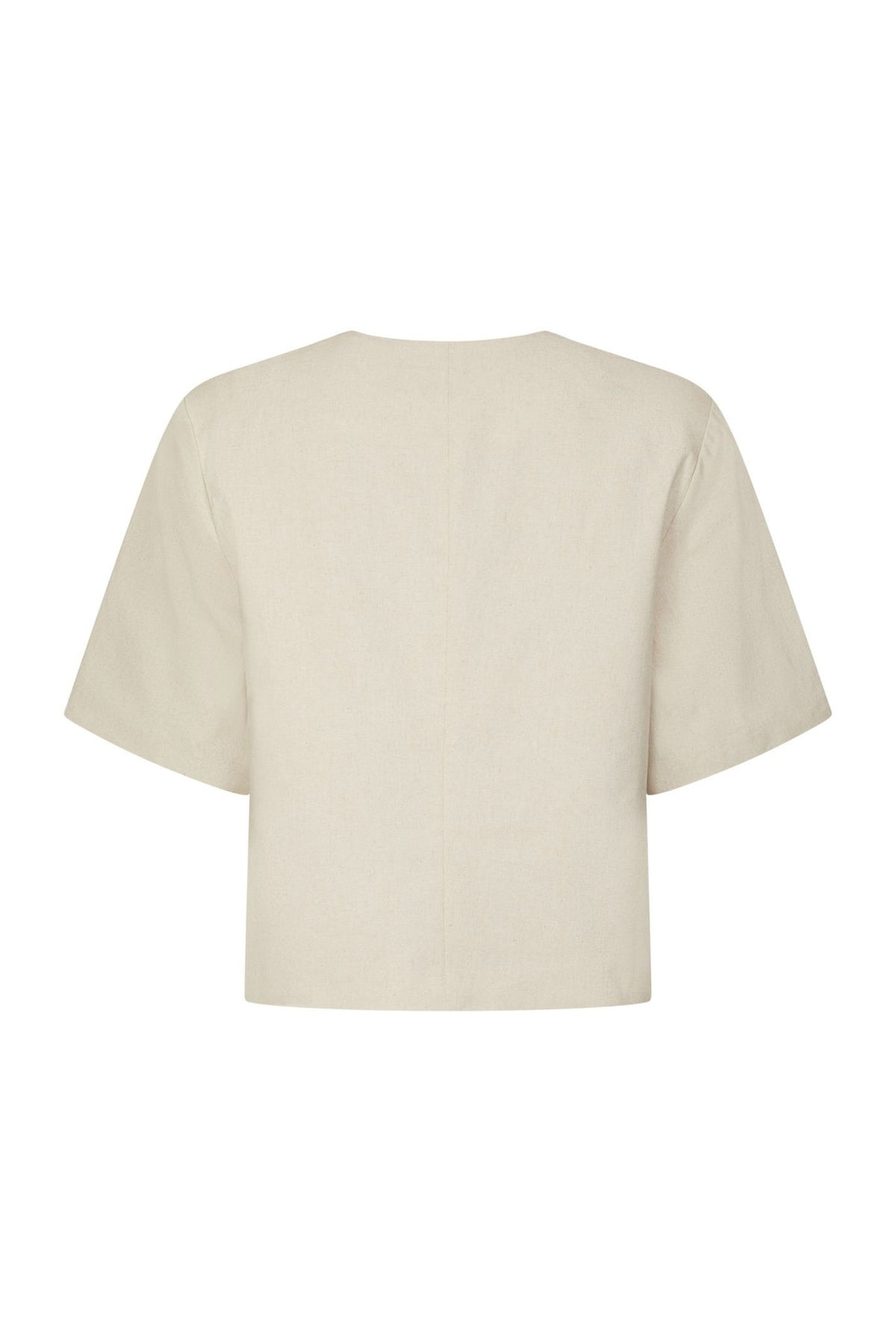 Rory Linen Blouse Creme - 169243