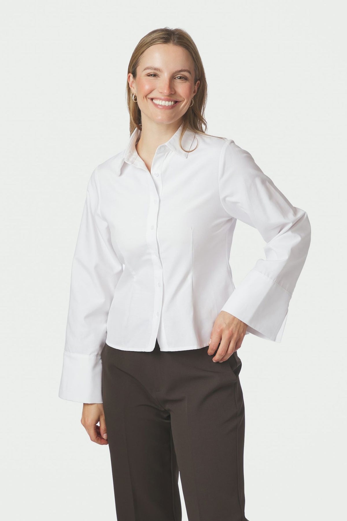 Rosa Oxford Shirt White - 168083