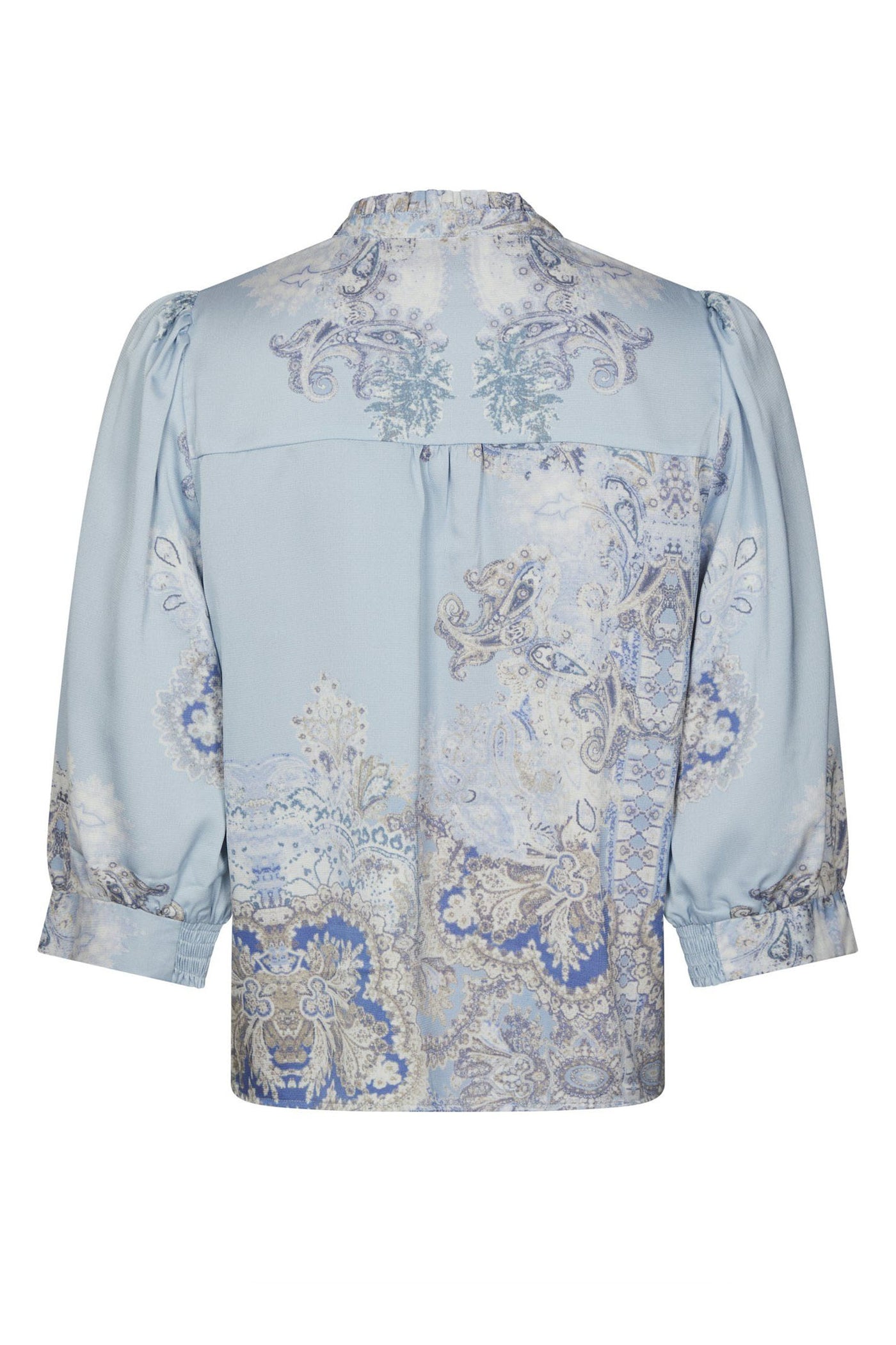 Roselle Artist Paisley Blouse Light Blue - 165558