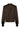 Rosslyn Heavy Sateen Blouse Dark brown - 163769