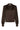 Rosslyn Heavy Sateen Blouse Dark brown - 163769