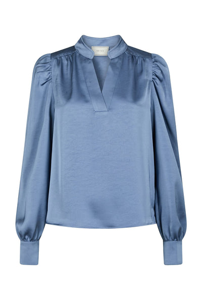 Rosslyn Heavy Sateen Smoke Blue - 163769 Thumbnail